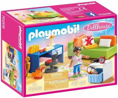 70209 PLAYMOBIL Dollhouse Kinderkamer met bedbank