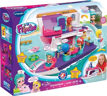 172323 VTech Flipsies Sandy &amp; Droomhuis/Luxe Jacht - Speelset