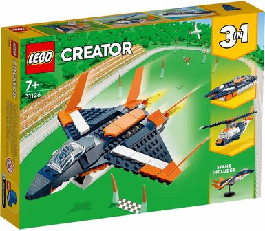 31126 LEGO Creator Supersonisch Straalvliegtuig