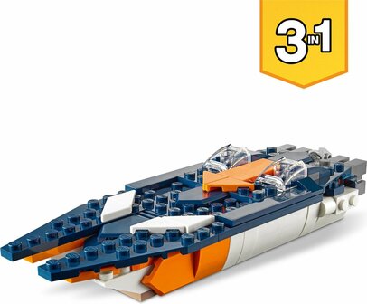 31126 LEGO Creator Supersonisch Straalvliegtuig
