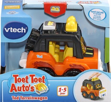 548623 VTech Toet Toet Auto&#039;s Ted Terreinwagen