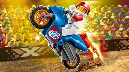 60298 LEGO City Stuntz Raket Stuntmotor