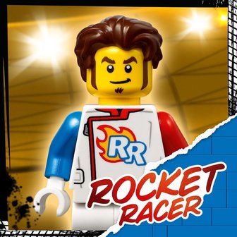 60298 LEGO City Stuntz Raket Stuntmotor