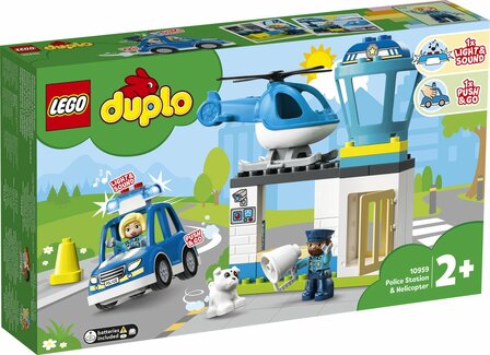 10959 LEGO DUPLO Politiebureau &amp; Helikopter