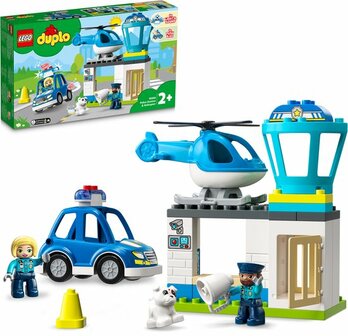 10959 LEGO DUPLO Politiebureau &amp; Helikopter