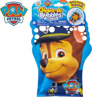 48829 Paw Patrol Chase Bellenblaas Handschoen