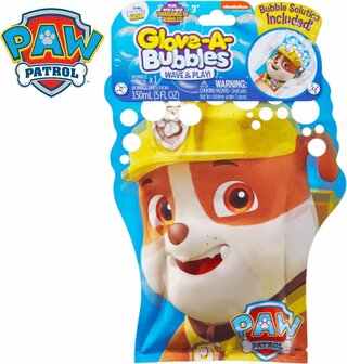 48812 Paw Patrol Rubble Bellenblaas Handschoen