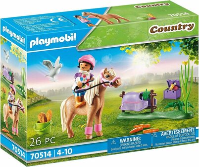 70514 PLAYMOBIL Country Verzamelpony Ijslander