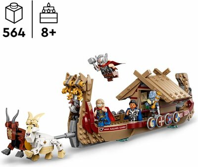 76208 LEGO Marvel Thor Het Geitenschip