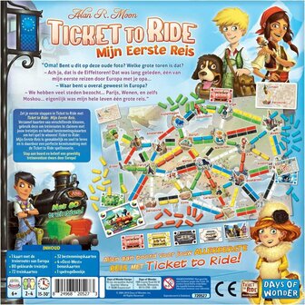 05273 Ticket to Ride Mijn Eerste Reis  Bordspel