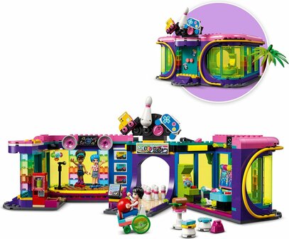 41708 LEGO Friends Rolschaatsdisco Speelhal