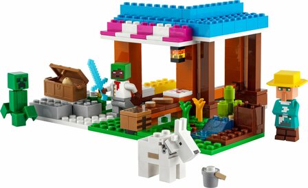 21184 LEGO Minecraft De Bakkerij