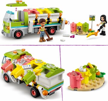 41712 LEGO Friends Recycle Vrachtwagen