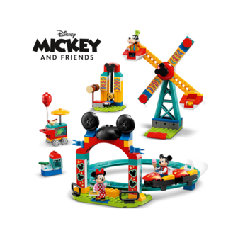 10778 LEGO 4+ Mickey And Friends Mickey, Minnie En Goofy Kermisplezier