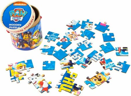 26126 Paw Patrol Houten puzzel 30 stukjes