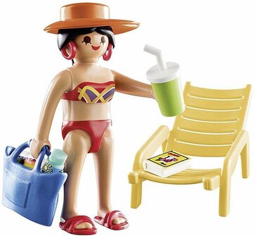 70300 PLAYMOBIL Special Plus Vakantieganger met strandstoel