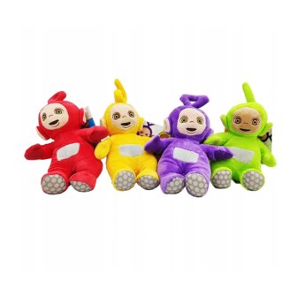 84541 Teletubbies pluchen knuffel 25cm Tinky Winky