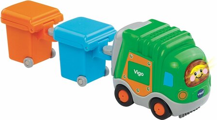 187762 VTech Toet Toet Auto&#039;s Vigo Vuilniswagen