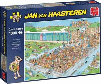 20039 Jumbo Puzzel Jan Van Haasteren Bomvol Bad 1000 Stukjes