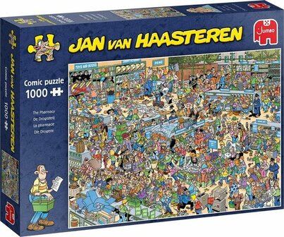 19199 Jumbo Puzzel Jan Van Haasteren De Drogisterij 1000 Stukjes