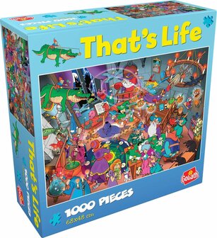 92621 Goliath Puzzel That&#039;s Life Magic 1000 Stukjes