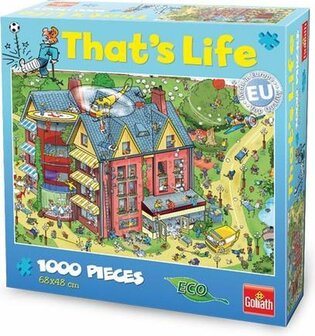 71328 Goliath Puzzel That&#039;s Life Puzzel Hospital Site 1000 stukjes