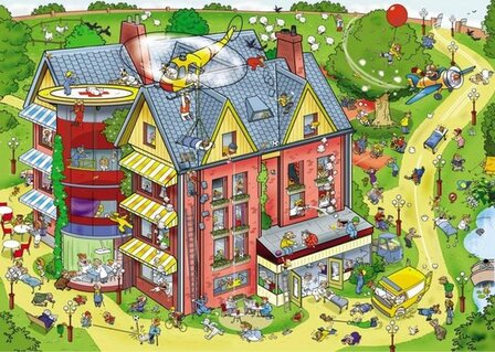 71328 Goliath Puzzel That&#039;s Life Puzzel Hospital Site 1000 stukjes