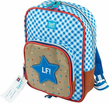 32454 Lief! Kinder Rugzak  Blauw