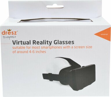 05069 Dresz Virtual Reality-bril Zwart 4-6 Inch