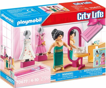 70677 PLAYMOBIL Gift set &quot;Feestelijke modeboetiek&quot; 