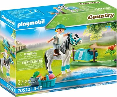 70522  PLAYMOBIL Country Collectie pony  &#039;Klassiek&#039;