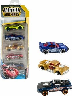 77786 Zuru Metal Machines Diecast Auto&#039;s 5-pack