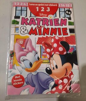 95426 Katrien &amp; Minnie Leren en Spelen met Stickers