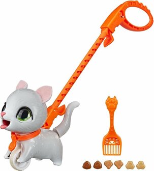 55755 Hasbro Fur Real Poopalots Kitten Grijs