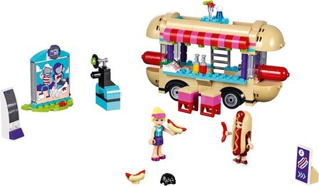 41129 LEGO&reg; Friends Pretpark Hotdog wagen