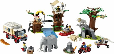 60307 LEGO City Wildlife Rescue Kamp