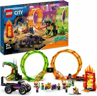 60339 LEGO City Stuntz Dubbele Looping Stuntarena