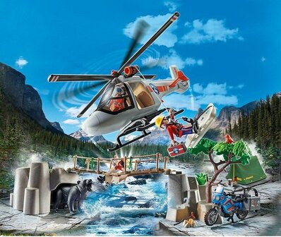 70663 PLAYMOBIL City Action Canyon Airlift Operation