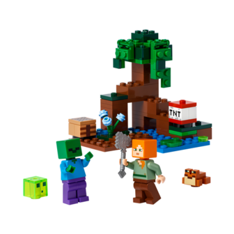 21240 LEGO Minecraft Het Moerasavontuur 