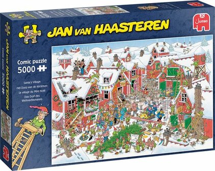 20076 JUMBO Puzzel Jan Van Haasteren Het Dorp Van De Kerstman 5000 Stukjes