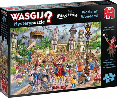 25021 Jumbo Puzzel Wasgij Mystery Efteling 1000 Stukjes