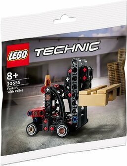 30655 LEGO Technic Heftruck met pallet (Polybag)