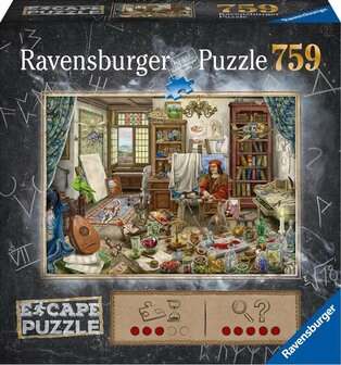 168439 Ravensburger Escape Puzzel Davinci 759 stukjes