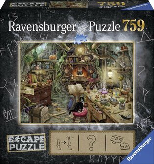 199587 Ravensburger Puzzel Escape De Heksenkeuken 759 Stukjes