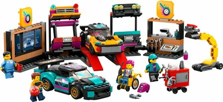 60389 LEGO City Garage Voor Aanpasbare Auto&#039;s
