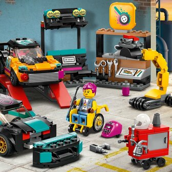 60389 LEGO City Garage Voor Aanpasbare Auto&#039;s