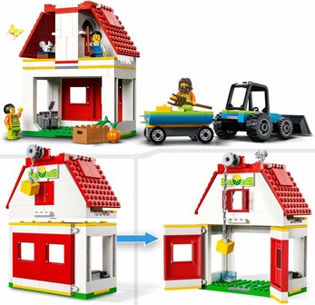 60346 LEGO City Farm Schuur En Boerderijdieren