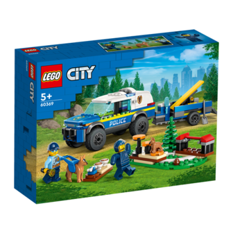 60369 LEGO City Politie Mobiele Politiehondentraining