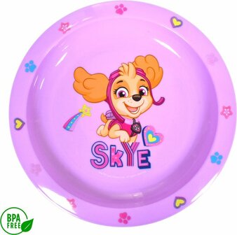 28736 Paw Patrol Kinderbord Skye Paars