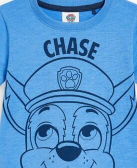 24957 Paw Patrol Pyjama Blauw Chase Maat 128-134